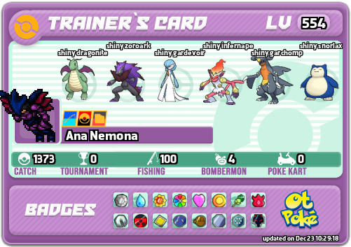 Ana Nemona Card otPokemon.com