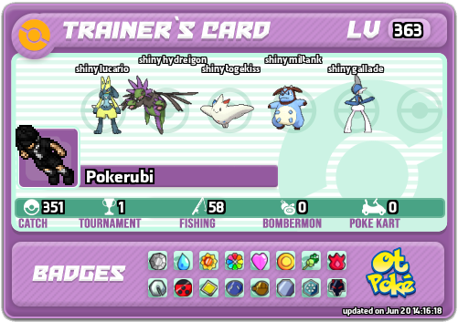 Pokerubi Card otPokemon.com