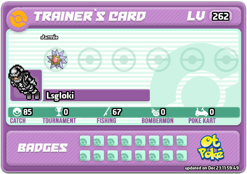 Lsgloki Card otPokemon.com