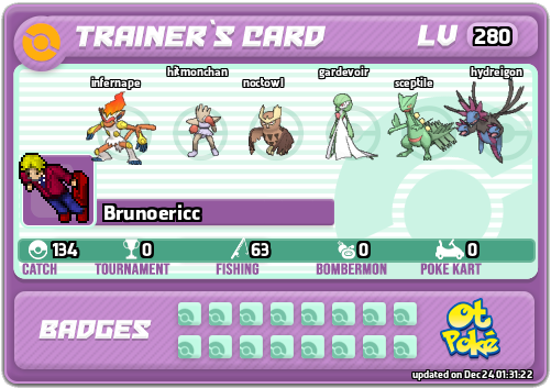 Brunoericc Card otPokemon.com