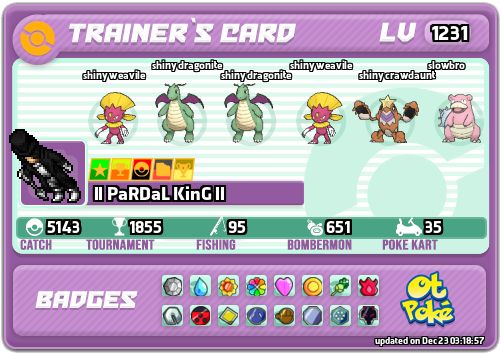 ll PaRDaL KinG ll Card otPokemon.com