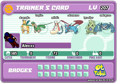 Alexxs Card otPokemon.com