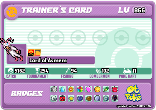 Lord of Asmem Card otPokemon.com