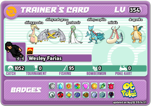 Wesley Farias Card otPokemon.com