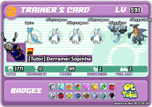 [Tutor] Derramei Sopinha Card otPokemon.com