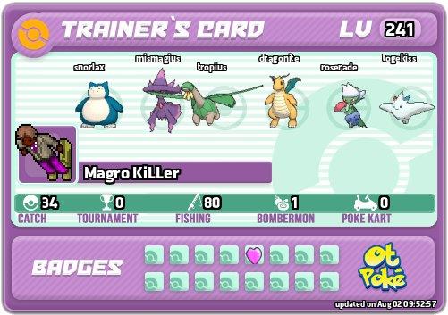Magro KiLLer Card otPokemon.com