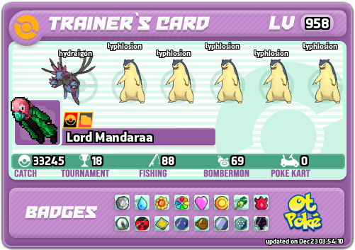 Lord Mandaraa Card otPokemon.com