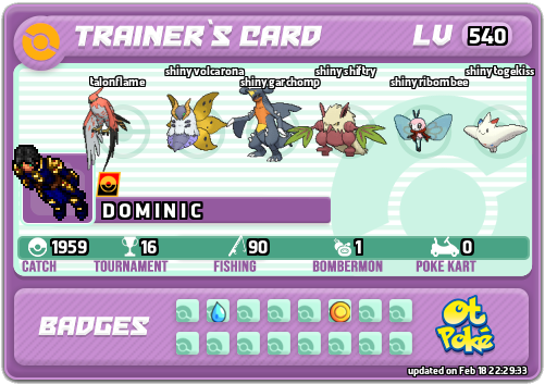 D O M I N I C Card otPokemon.com