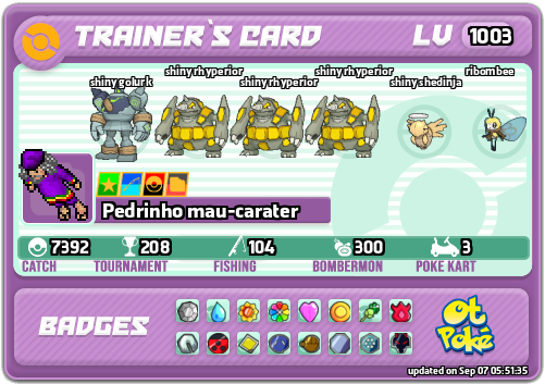 Pedrinho mau-carater Card otPokemon.com