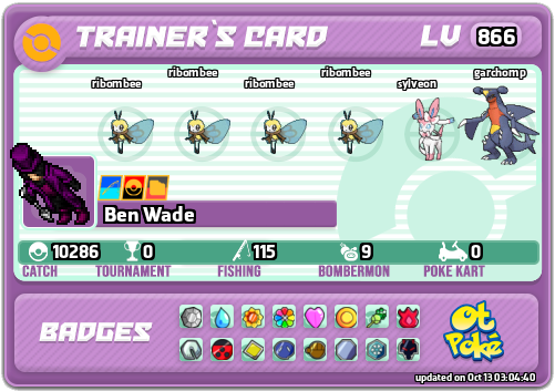 Ben Wade Card otPokemon.com