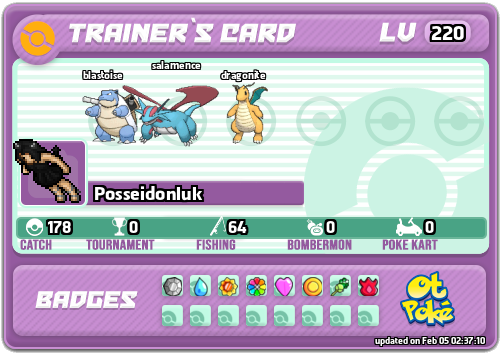 Posseidonluk Card otPokemon.com