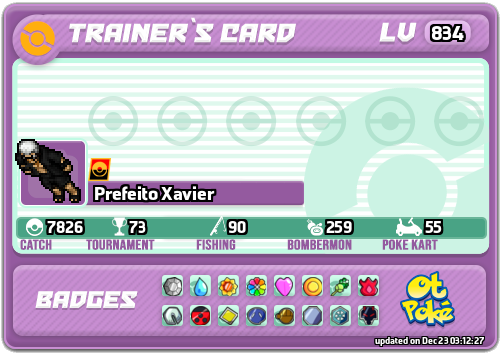 Prefeito Xavier Card otPokemon.com