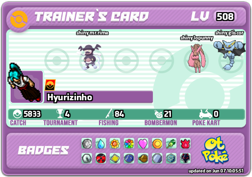 Hyurizinho Card otPokemon.com