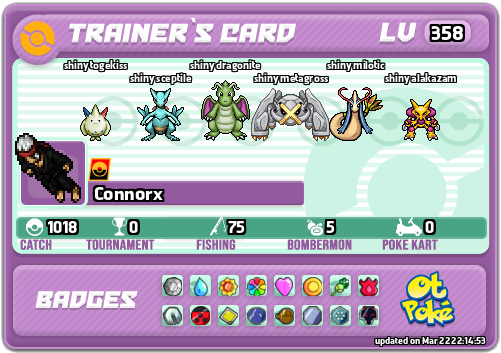 Connorx Card otPokemon.com