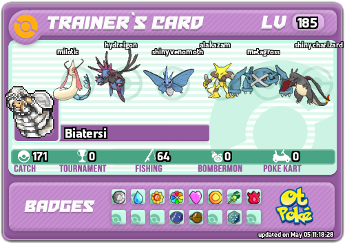 Biatersi Card otPokemon.com
