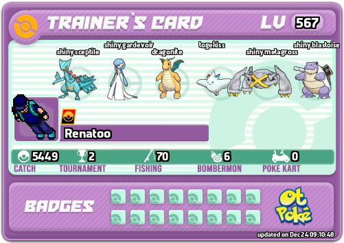 Renatoo Card otPokemon.com