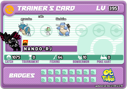 N A N D O - R J Card otPokemon.com