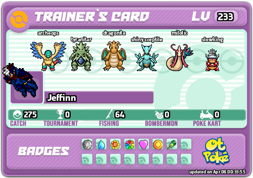 Jeffinn Card otPokemon.com