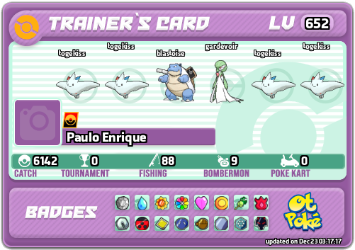 Paulo Enrique Card otPokemon.com