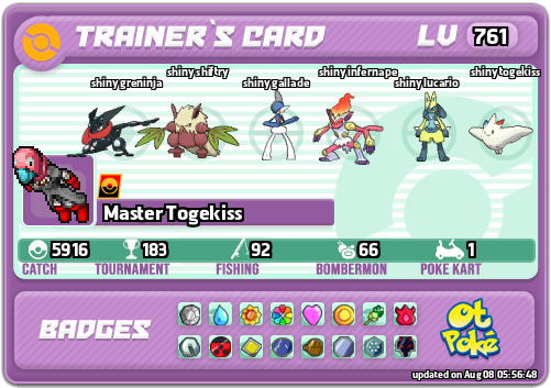 Master Togekiss Card otPokemon.com