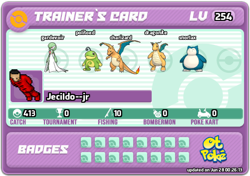 Jecildo--jr Card otPokemon.com