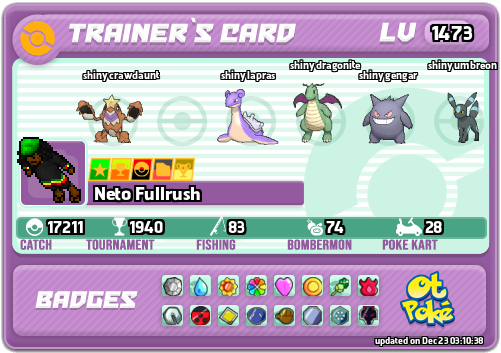 Neto Fullrush Card otPokemon.com