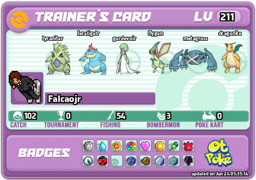 Falcaojr Card otPokemon.com
