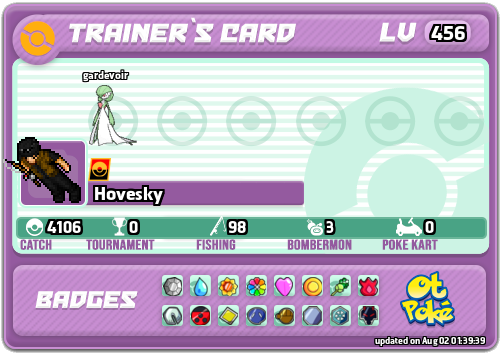 Hovesky Card otPokemon.com