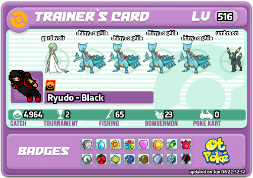 Ryudo - Black Card otPokemon.com
