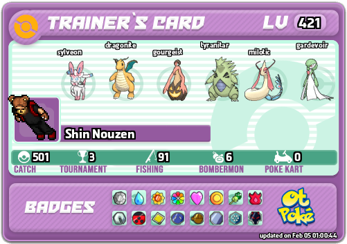 Shin Nouzen Card otPokemon.com