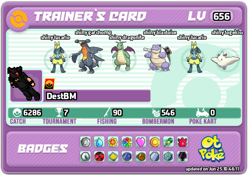 DestBM Card otPokemon.com