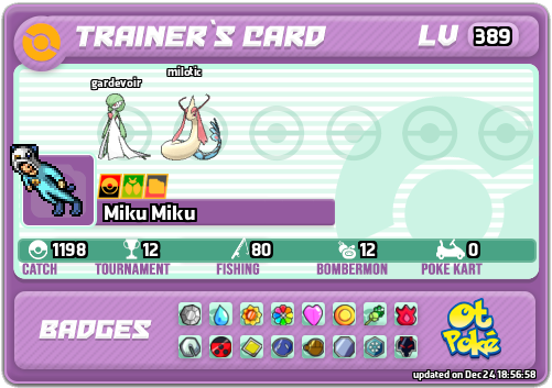 Miku Miku Card otPokemon.com