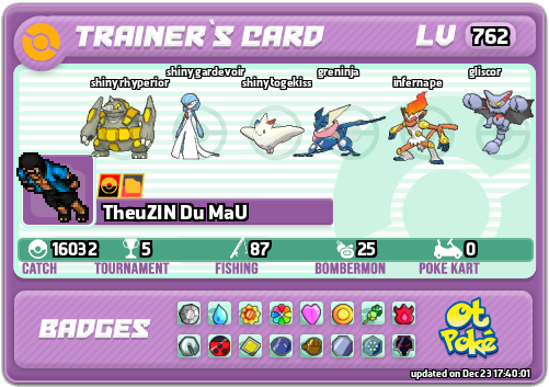 TheuZIN Du MaU Card otPokemon.com