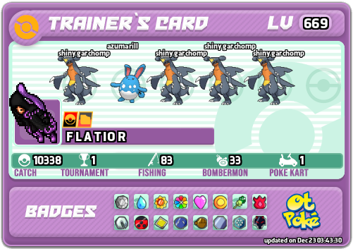 F L A T IO R Card otPokemon.com