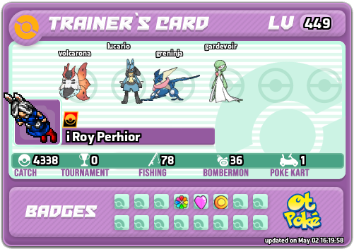 i Roy Perhior Card otPokemon.com