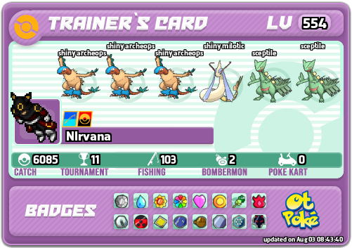 Nlrvana Card otPokemon.com
