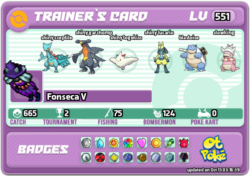 Fonseca V Card otPokemon.com