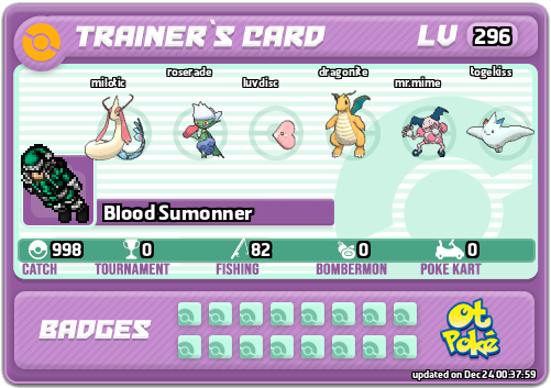 Blood Sumonner Card otPokemon.com