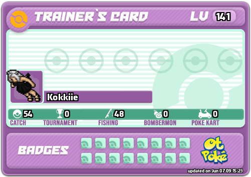 Kokkiie Card otPokemon.com