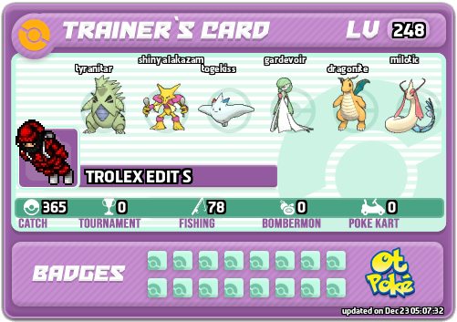 TROLEX EDIT S Card otPokemon.com