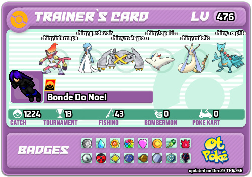 Bonde Do Noel Card otPokemon.com