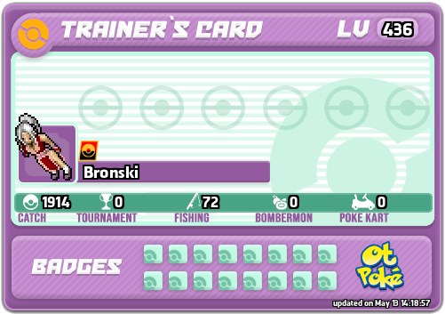 Bronski Card otPokemon.com