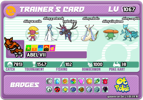 ABEL VII Card otPokemon.com