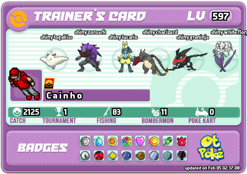 C a i n h o Card otPokemon.com