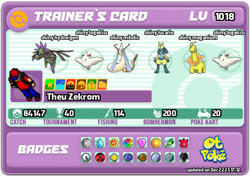 Theu Zekrom Card otPokemon.com