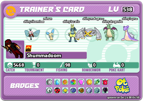 Shummadoom Card otPokemon.com