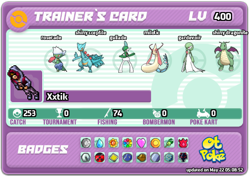 Xxtik Card otPokemon.com