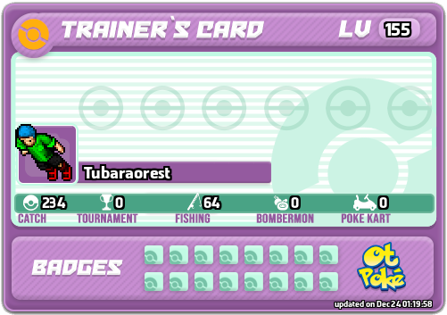 Tubaraorest Card otPokemon.com