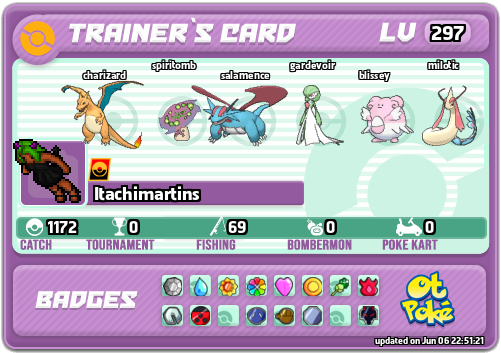 Itachimartins Card otPokemon.com
