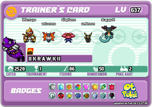II K R A W K II Card otPokemon.com